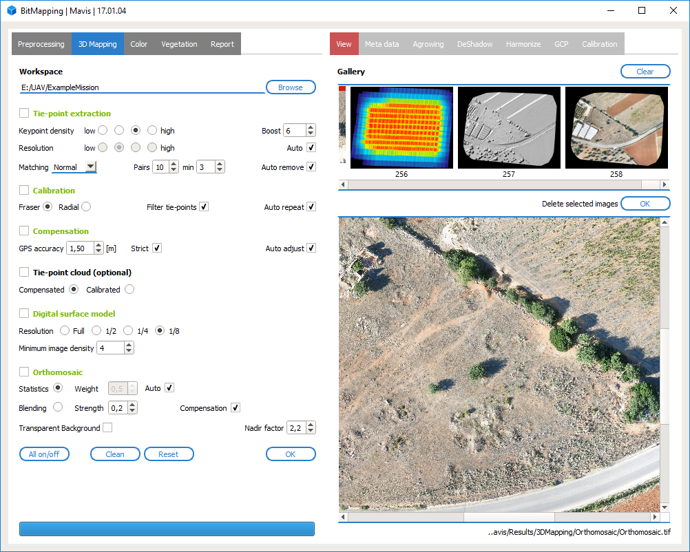 3D Mapping in Mavis