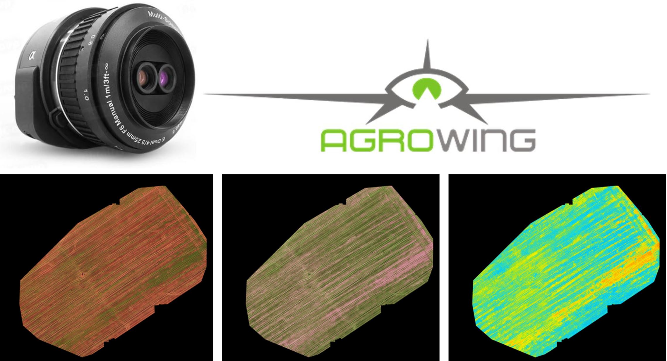 Agrowing QX 1 for dual orthomosaic generation