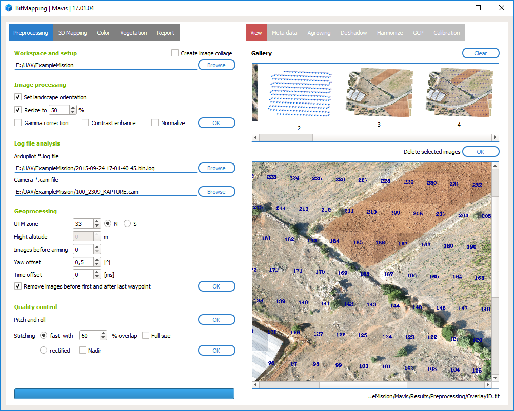 Preprocessing in Mavis